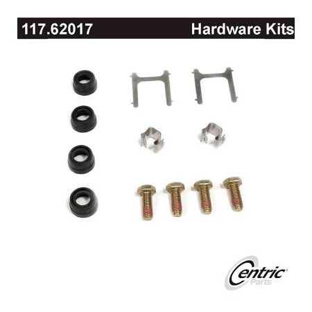 Centric Disc Brake Hardware Kit, Parts 117.62017
